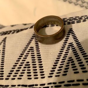 Rolled Coin Ring